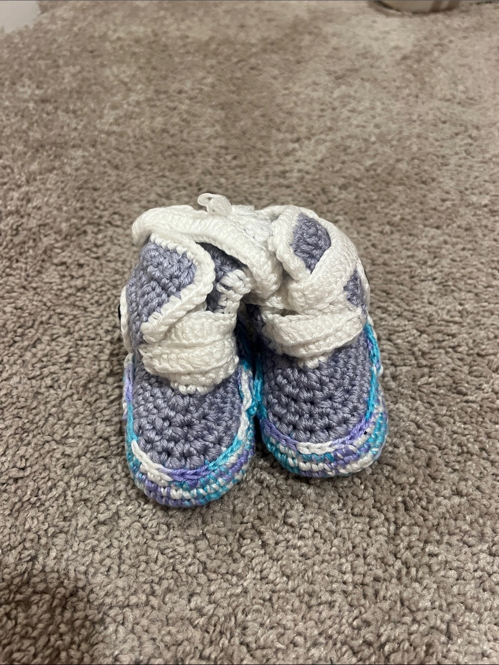 Handmade Baby Crochet Booties